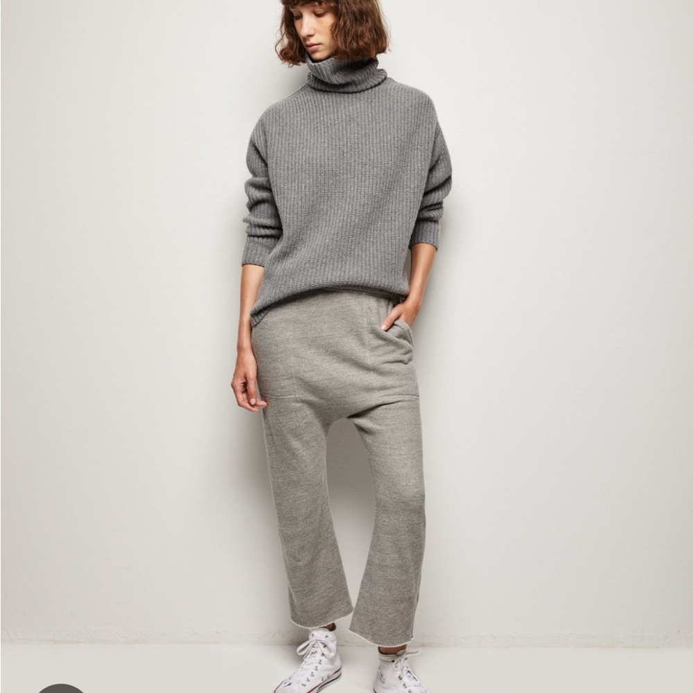 Nili Lotan Gray Track Pants & Joggers